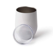 I Love You Baby Yo, Stainless Steel Tumbler with Clear Lid 12oz, You can do it, You got this