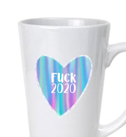 Fuck 2020 Oversized Latte Mug - 17oz, 2020 Sucked, Birthday Gift, Gag Gift, Funny Gift