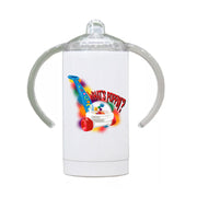 Whats Poppin Retro, Sippy Cup, 10oz Double Wall Sippy Cup, Fun Sippy Cup, Boys Sippy Cup, Girls Sippy Cup